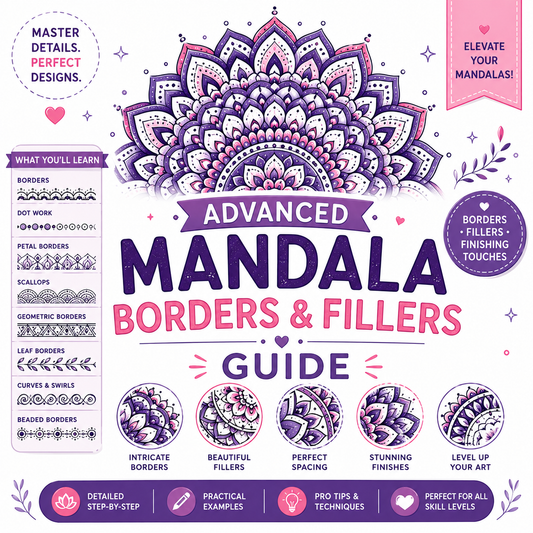 Advanced Mandala Borders & Fillers Guide
