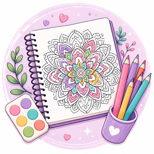 Mandala Coloring Notes