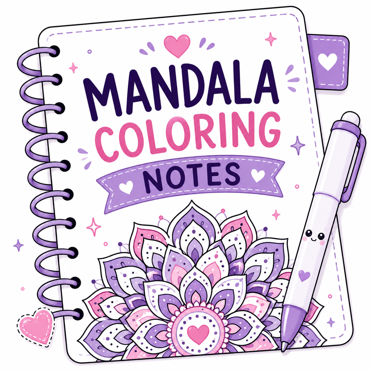 Mandala Coloring Notes